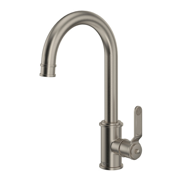 Armstrong Bar and Food Prep Faucet - Satin Nickel with Metal Lever Handle | Model Number: U.4513HT-STN-2 - Product Knockout
