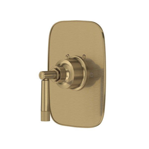 Graceline Thermostatic Trim Plate without Volume Control - Antique Gold | Model Number: MB2040NLMAG