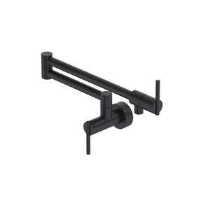 Pirellone Pot Filler - Matte Black | Model Number: PI62W1LMMB