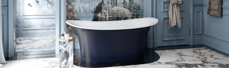 Toulouse Victoria + Albert Bathtub in 5004 Blue