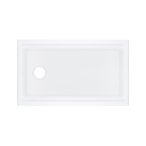 Allia 33" Fireclay Undermount Chef/Workstation Sink - White | Model Number: ALUM3319WS00 - Product Knockout