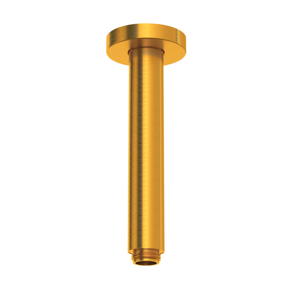 7 Inch Reach Ceiling Mount Shower Arm - Satin Gold | Model Number: 70327SASG - Product Knockout