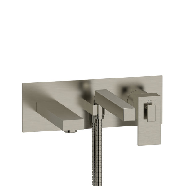 Kubik Wall Mount Tub Filler Trim - Brushed Nickel | Model Number: TUS21BN
