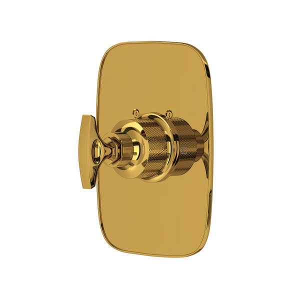 Graceline® 3/4" Thermostatic Trim Without Volume Control - Unlacquered Brass | Model Number: MB2040NDMULB