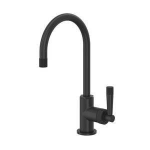 Graceline Bar and Food Prep Kitchen Faucet with C-Spout - Matte Black | Model Number: MB7960LMMB - Product Knockout