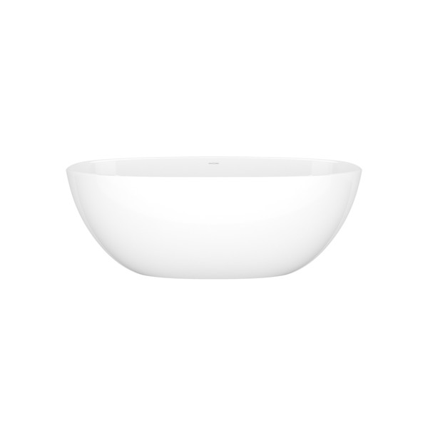 Barcelona 59 Inch x 28-1/2 Inch Freestanding Soaking Bathtub With Void - Englishcast | Model Number: BA1-N-SW-NO - Product Knockout