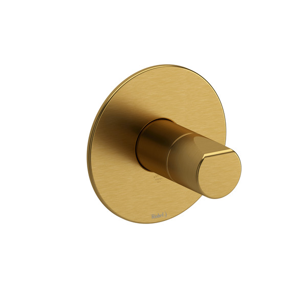 Parabola 1/2 Inch Pressure Balance Trim  - Brushed Gold | Model Number: TPB51BG - Product Knockout