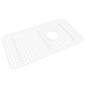 Wire Sink Grid for RC3018 Kitchen Sink - White | Model Number: WSG3018WH - Product Knockout