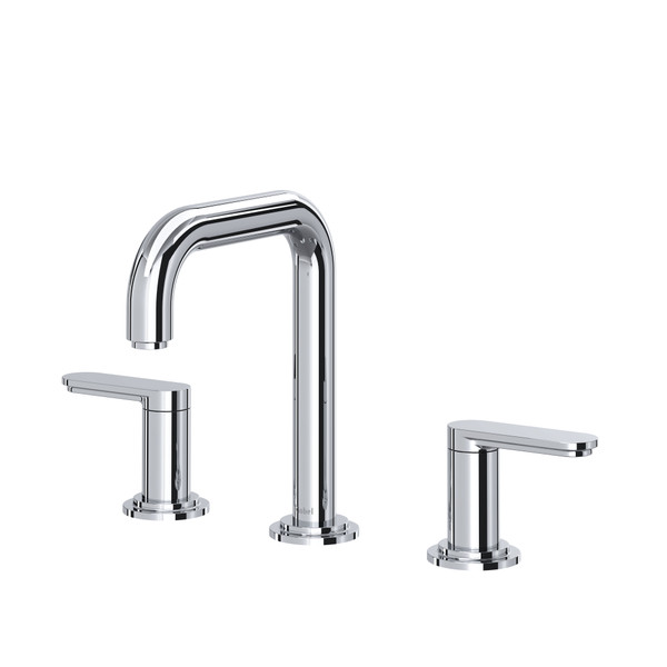 Arca Widespread Bathroom Faucet With U-Spout - Chrome | Model Number: AASQ08C