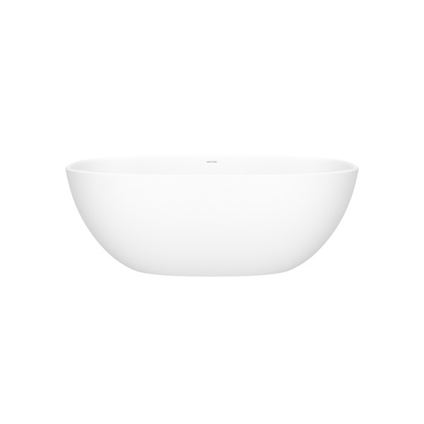 Barcelona 59 Inch x 28-1/2 Inch Freestanding Soaking Bathtub With Void - Englishcast | Model Number: BA1M-N-SM-NO - Product Knockout