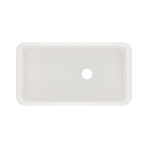 Allia 34" Fireclay Single Bowl Undermount Kitchen Sink - Pergame | Model Number: 6497-68 - Product Knockout