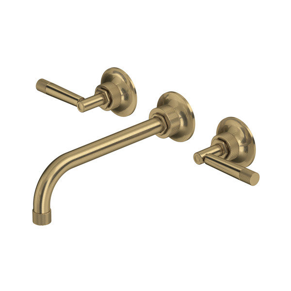 Graceline Wall Mount Tub Filler - Antique Gold | Model Number: MB2037LMAGTO