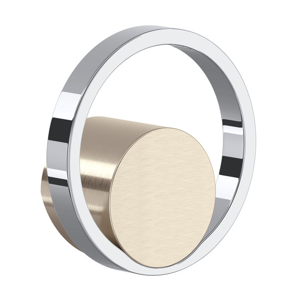 Eclissi Kitchen Faucet Handle - Satin Nickel/Polished Chrome | Model Number: EC81IWSNC - Product Knockout