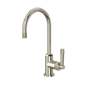 Graceline Bar and Food Prep Kitchen Faucet with C-Spout - Polished Nickel | Model Number: MB7960LMPN - Product Knockout