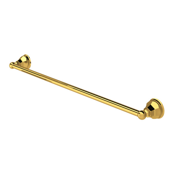 Palladian Wall Mount 30" Single Towel Bar - Unlacquered Brass | Model Number: A6886/30ULB | DISCONTINUED - Effective February 1, 2025 or until inventory depletion