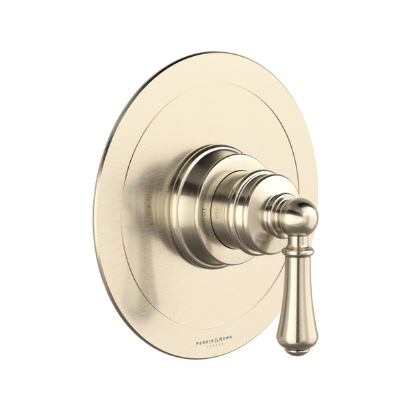Georgian Era 1/2 Inch Pressure Balance Trim with Lever Handle - Satin Nickel | Model Number: U.TGA51W1LS-STN - Product Knockout