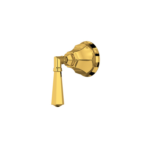 Palladian Trim for Volume Controls and Diverters - Unlacquered Brass | Model Number: A4812LMULBTO | DISCONTINUED - Effective February 1, 2025 or until inventory depletion