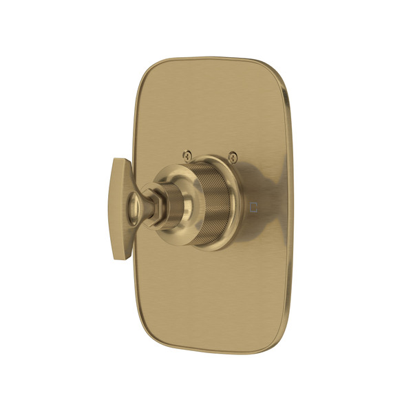 Graceline Thermostatic Trim Plate without Volume Control - Antique Gold | Model Number: MB2040NDMAG