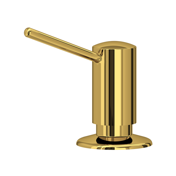 Lux Soap Dispenser - Unlacquered Brass | LS450LULB