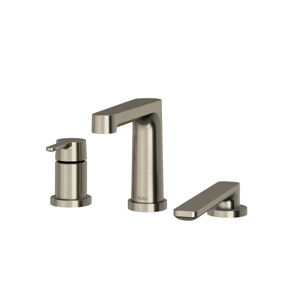 Nibi 3-Hole Deck Mount Tub Filler TrimBrushed NickelTNB10BN