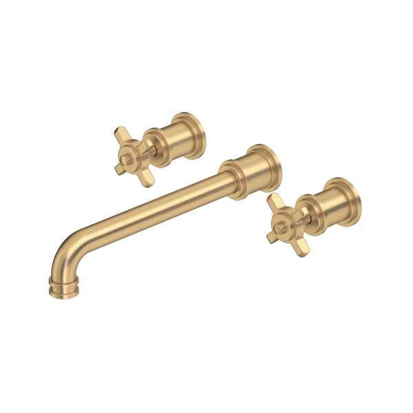 Armstrong Wall Mount Tub Filler Trim - Satin English Gold | U.TAR06W3XMSEG
