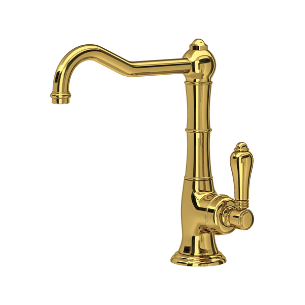 Cinquanta Acqui Bar/Food Prep Kitchen Faucet - Unlacquered Brass | A3650/6.5LMULB-2