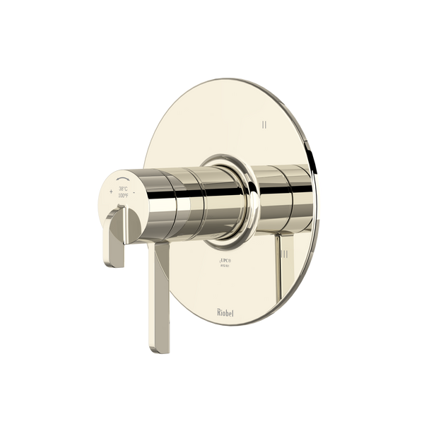 Authentica 1/2" Therm & Pressure Balance Trim With 5 Functions - Polished Nickel | TAU45PN