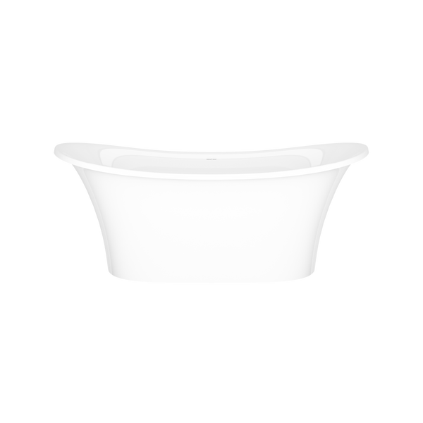 Toulouse 65" x 31" Freestanding Soaking Bathtub - Standard White | TO3-N-SW-NO