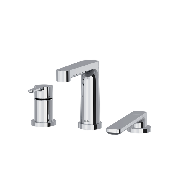 Nibi 3-Hole Deck Mount Tub Filler Trim - Chrome | TNB10C