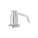 polished chrome soap dispensers