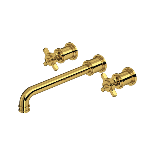 Armstrong Wall Mount Tub Filler Trim - Unlacquered Brass | U.TAR06W3IWULB