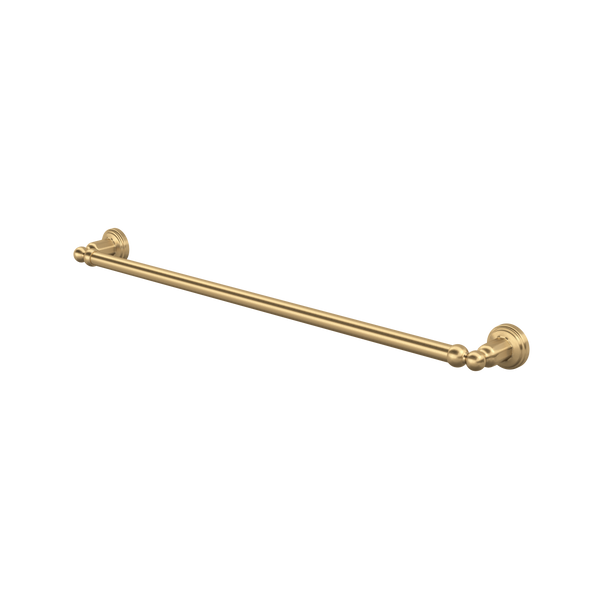 Edwardian 26" Towel Bar - Satin English Gold | U.6941SEG