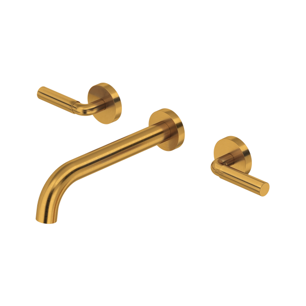 Riu Wall Mount Lavatory Faucet Trim - Brushed Gold | TRU03LBG